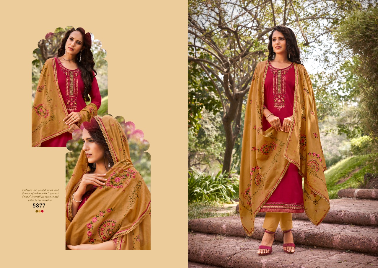 kessi fabrics zaraa jam silk astonishing salwar suit catalog