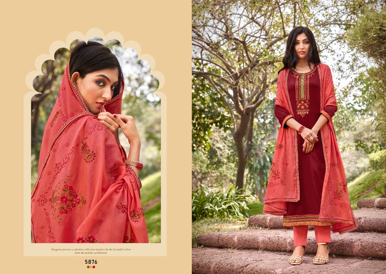 kessi fabrics zaraa jam silk astonishing salwar suit catalog