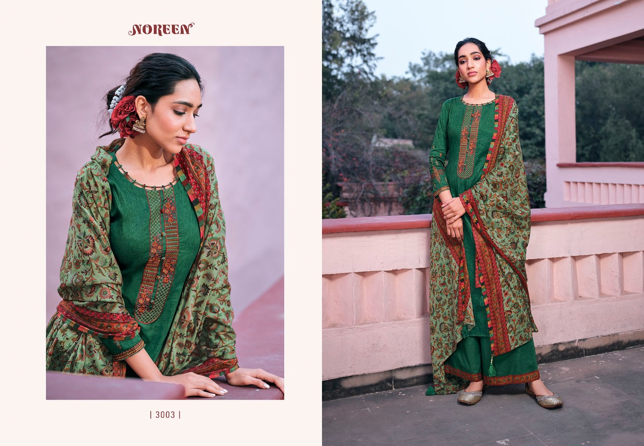 lt noreen shanaya cotton elegant salwar suit catalog