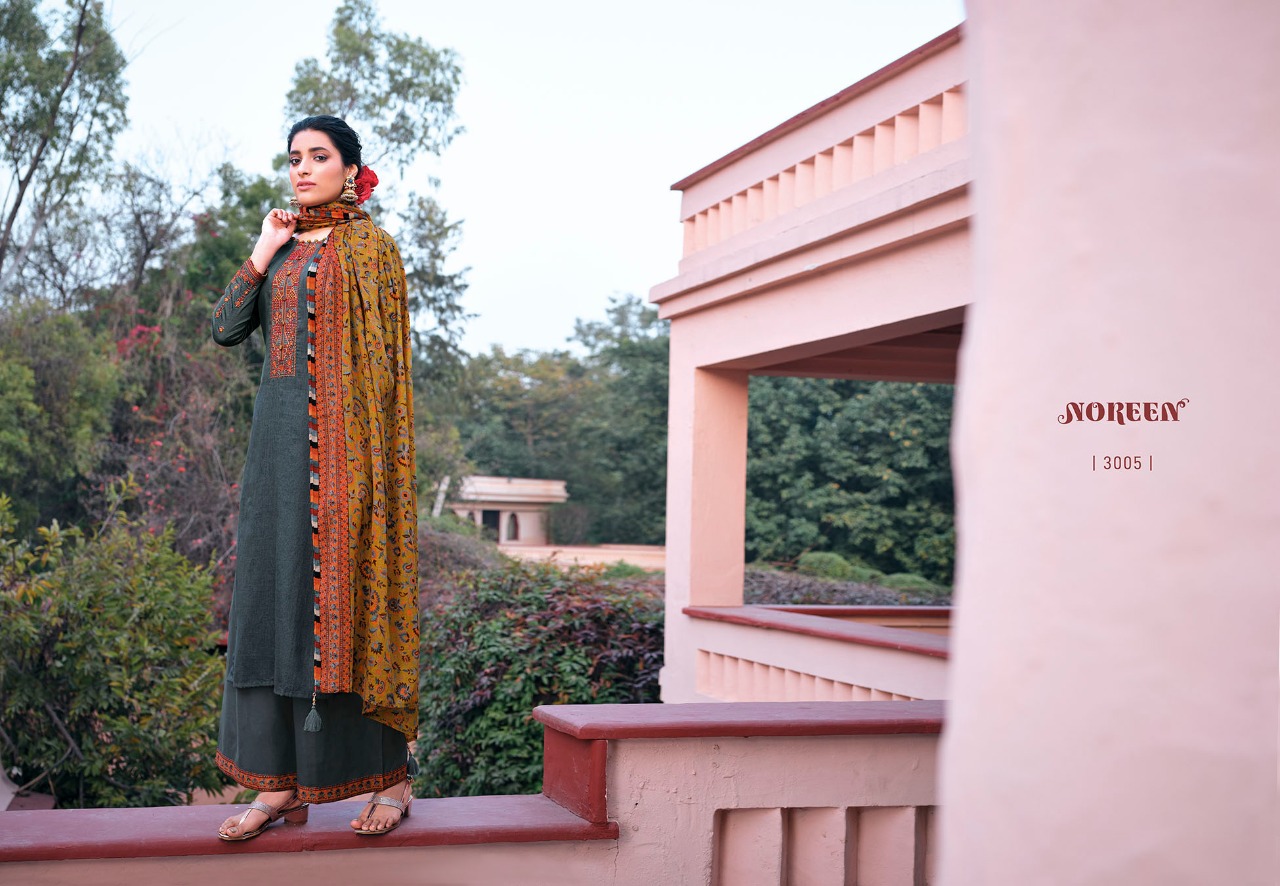 lt noreen shanaya cotton elegant salwar suit catalog