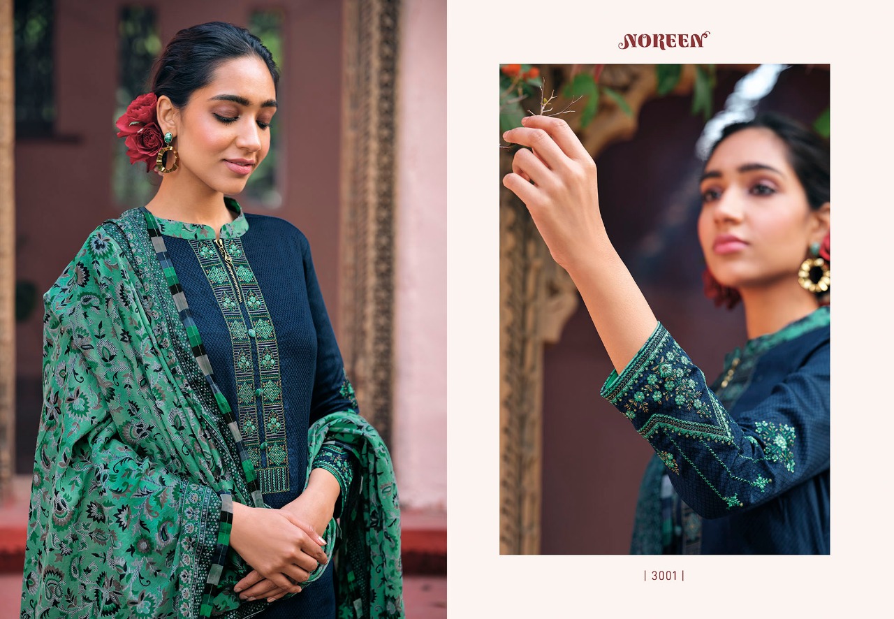 lt noreen shanaya cotton elegant salwar suit catalog