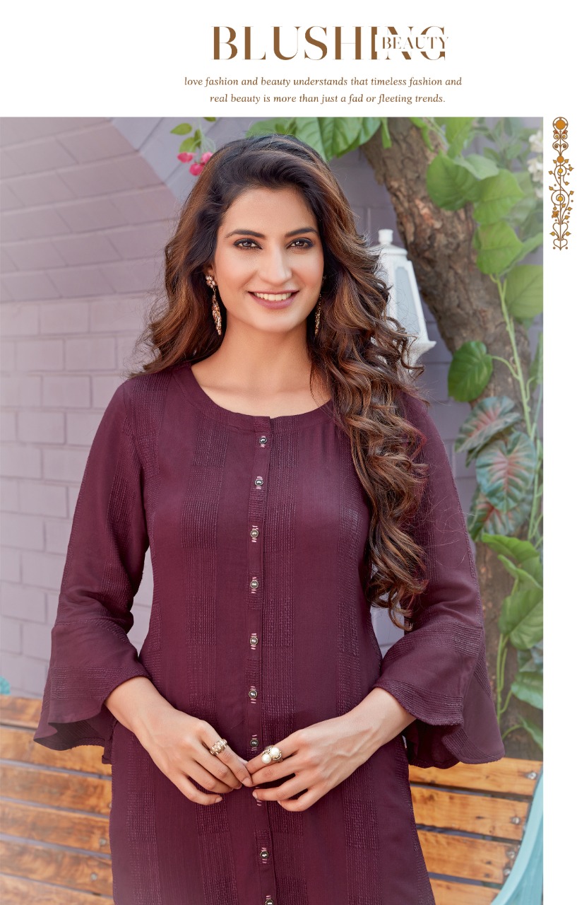 mittoo Mohini Vol 8 rayon new and modern style kurti with pant catalog