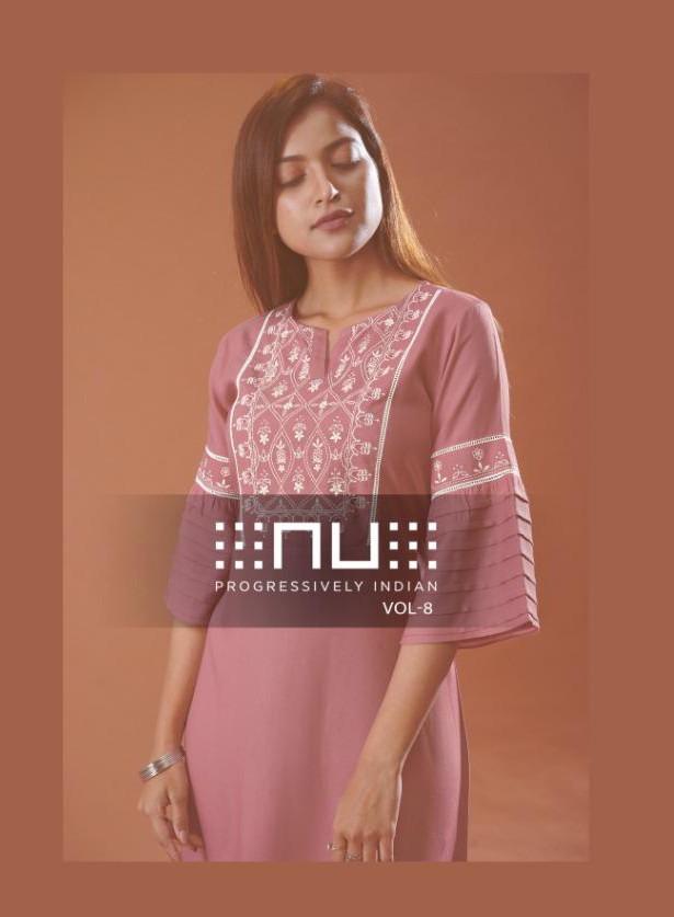 nu vol 8 rayon classic trendy look top catalog