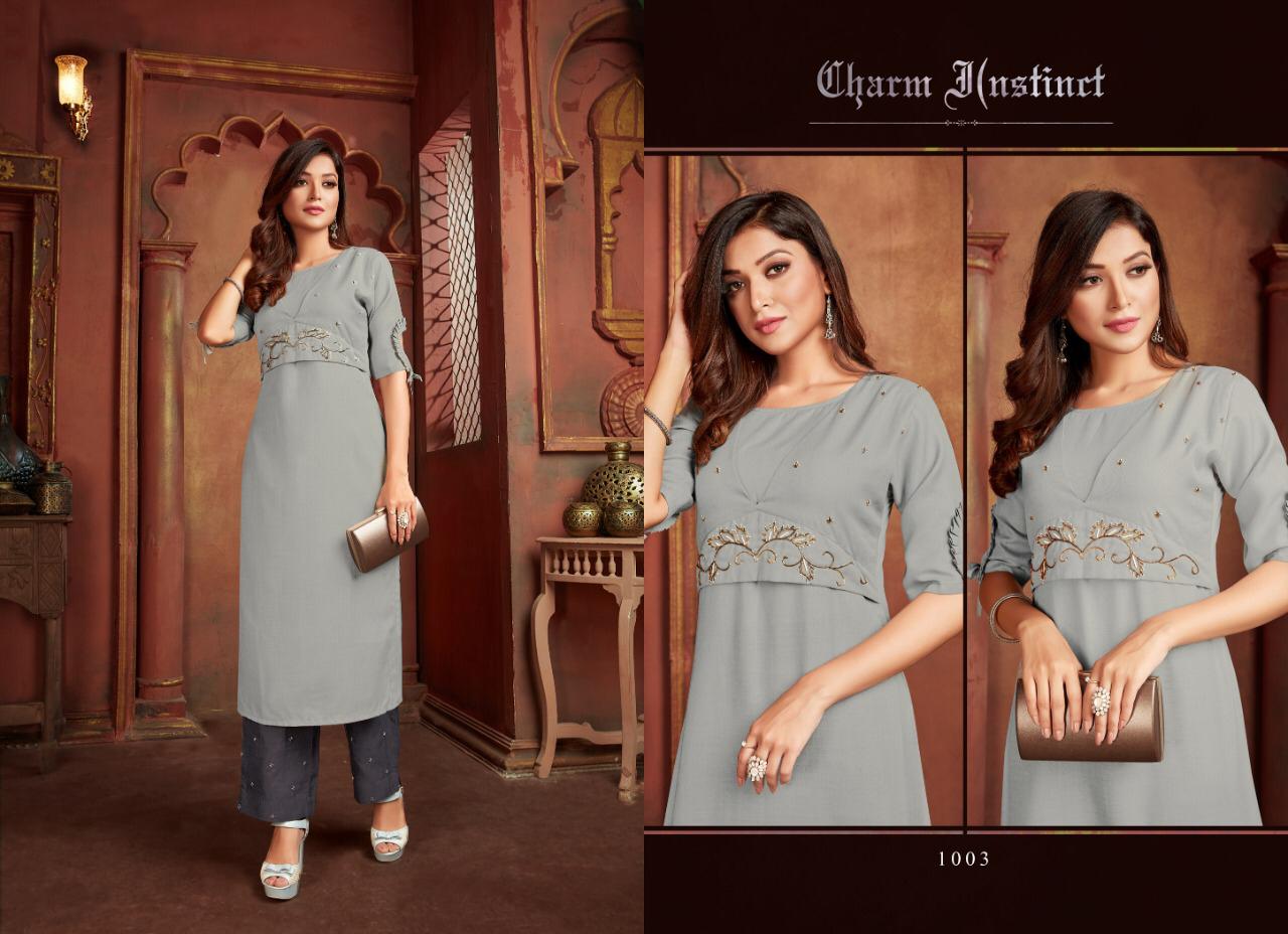 selesta amaya vol 2 om slub attrective look kurti with Bottom catalog