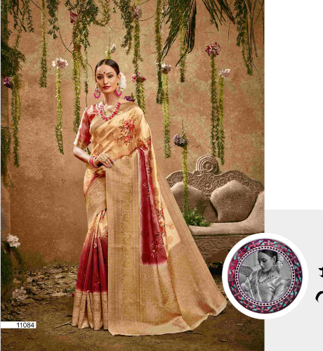 shakunt weaves  malaprabha silk festive look saree catalog