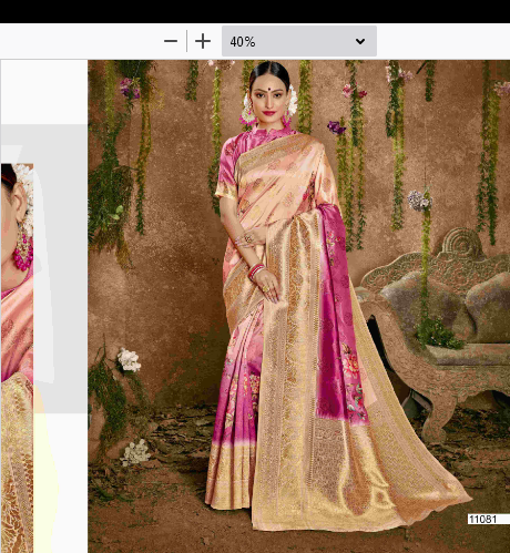 shakunt weaves  malaprabha silk festive look saree catalog