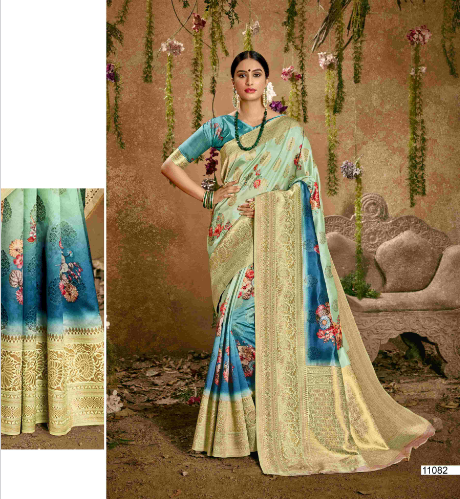 shakunt weaves  malaprabha silk festive look saree catalog