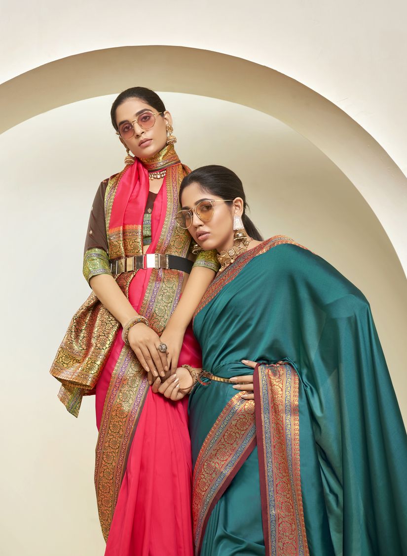 shakunt weaves hansini art silk regal look sarees catalog