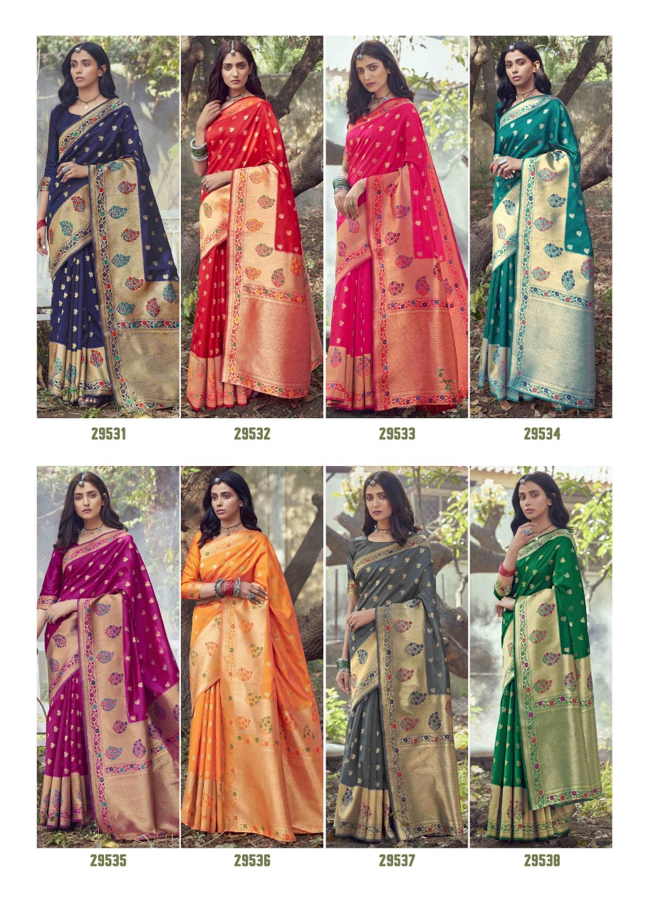 shakunt weaves Kamalam art silk elegant look sarees catalog OLD