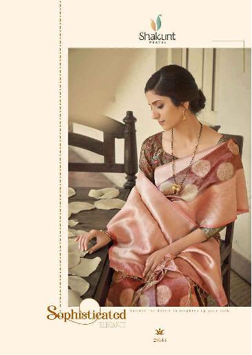 shakunt weaves nihasvi silk exclusive print  saree catalog