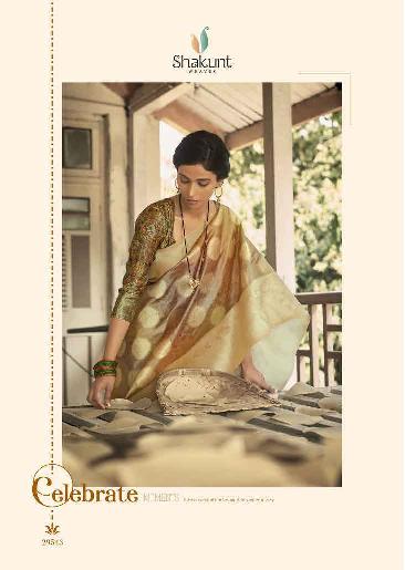 shakunt weaves nihasvi silk exclusive print  saree catalog