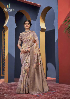 shakunt weaves nivriti silk regal look saree catalog