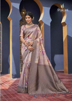 shakunt weaves nivriti silk regal look saree catalog