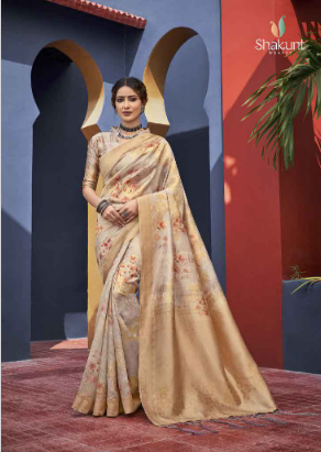 shakunt weaves nivriti silk regal look saree catalog