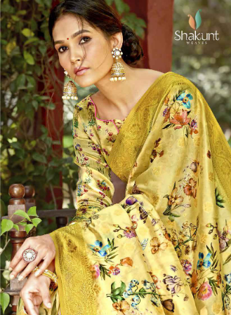 shakunt weaves varlaxmi silk exclusive digital print saree catalog