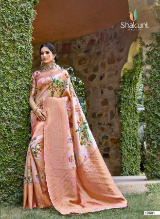 shakunt weaves varlaxmi silk exclusive digital print saree catalog