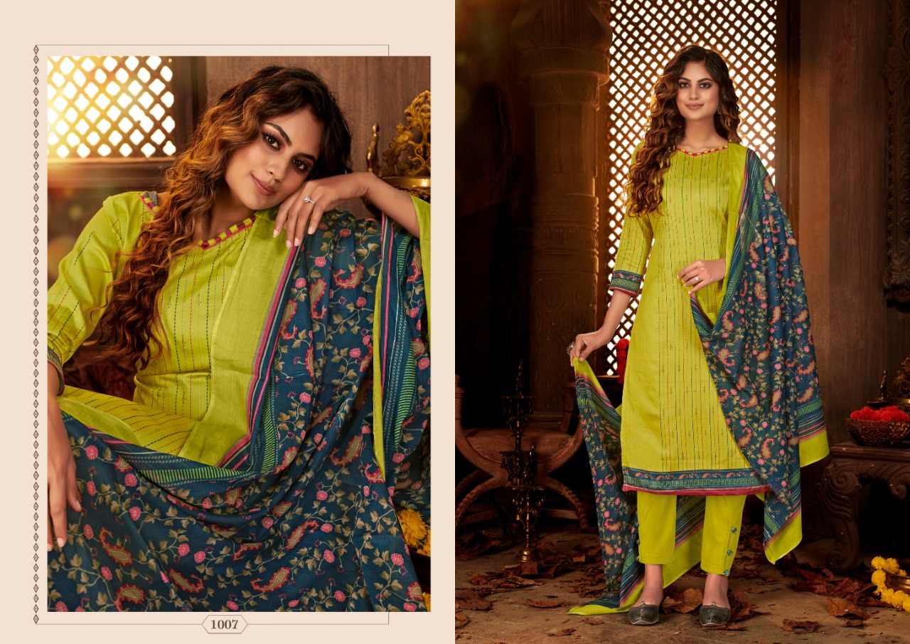 siyona sangini jam cotton innovative style salwar suit catalog