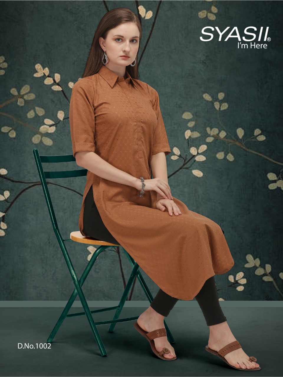 syasii classic vol 1 cotton catchy look kurti catalog