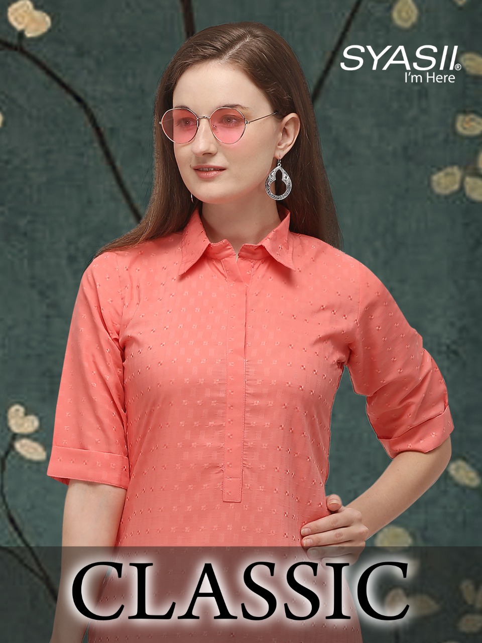 syasii classic vol 1 cotton catchy look kurti catalog