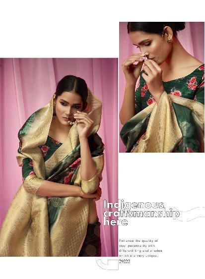 shakunt weaves ved vyas silk digital print elegant look saree catalog