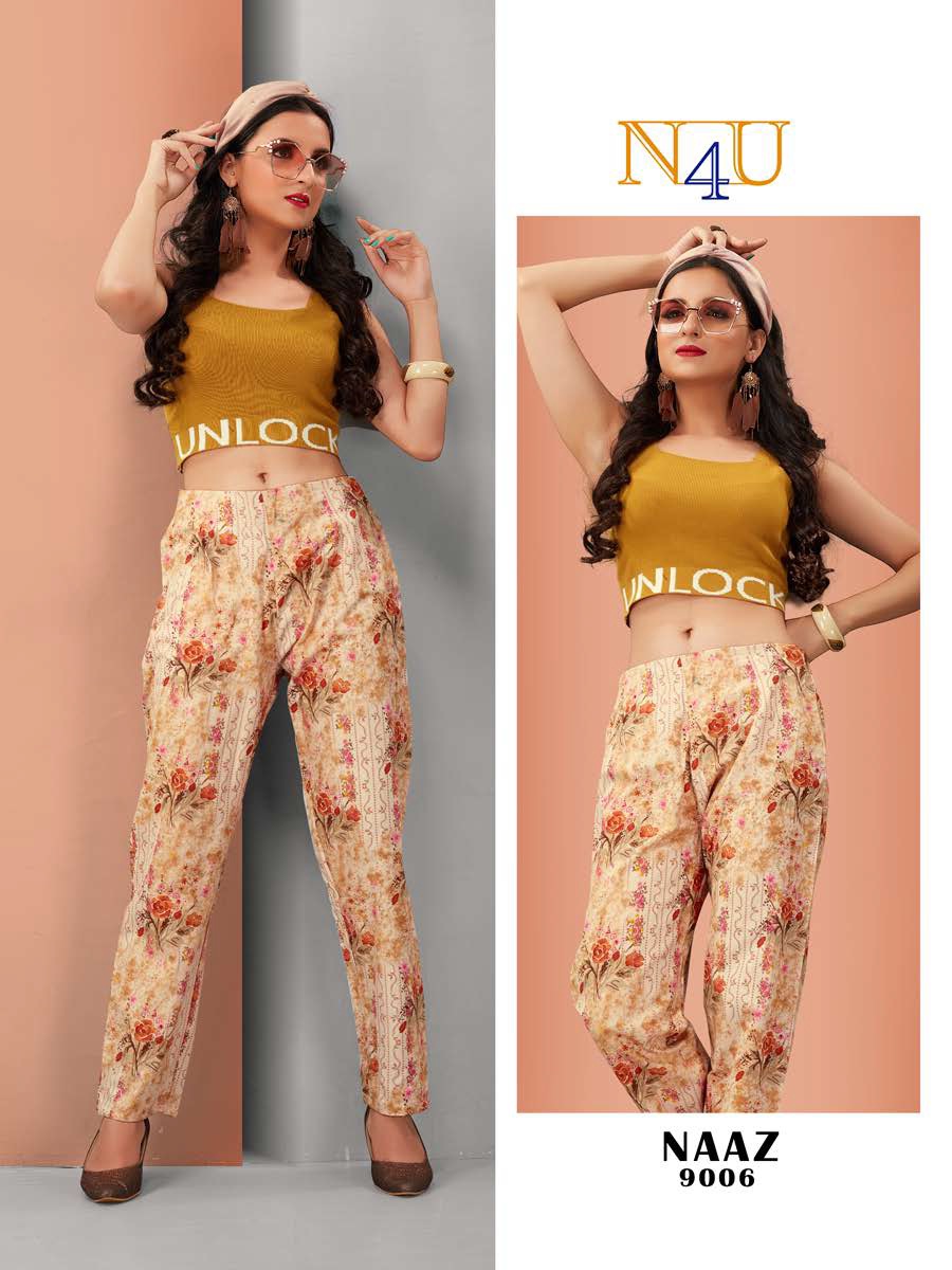 tunic house naaz pant cotton graceful look pant catalog