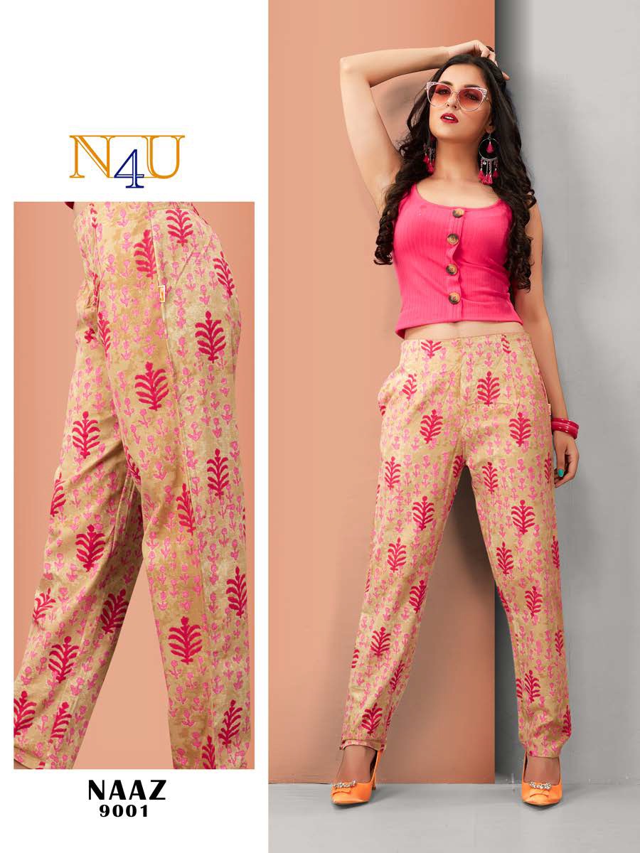 tunic house naaz pant cotton graceful look pant catalog