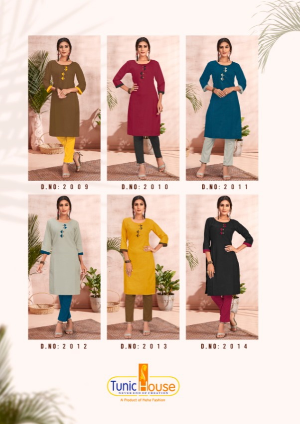 tunic house nandini cotton affordable price kurti catalog