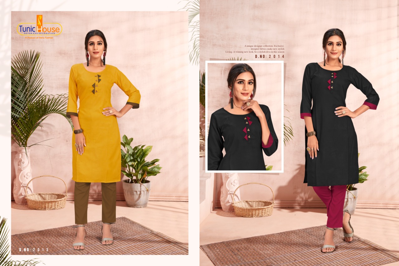 tunic house nandini cotton affordable price kurti catalog