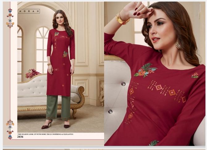 tunic house nari cotton authentic fabric top with bottom catalog