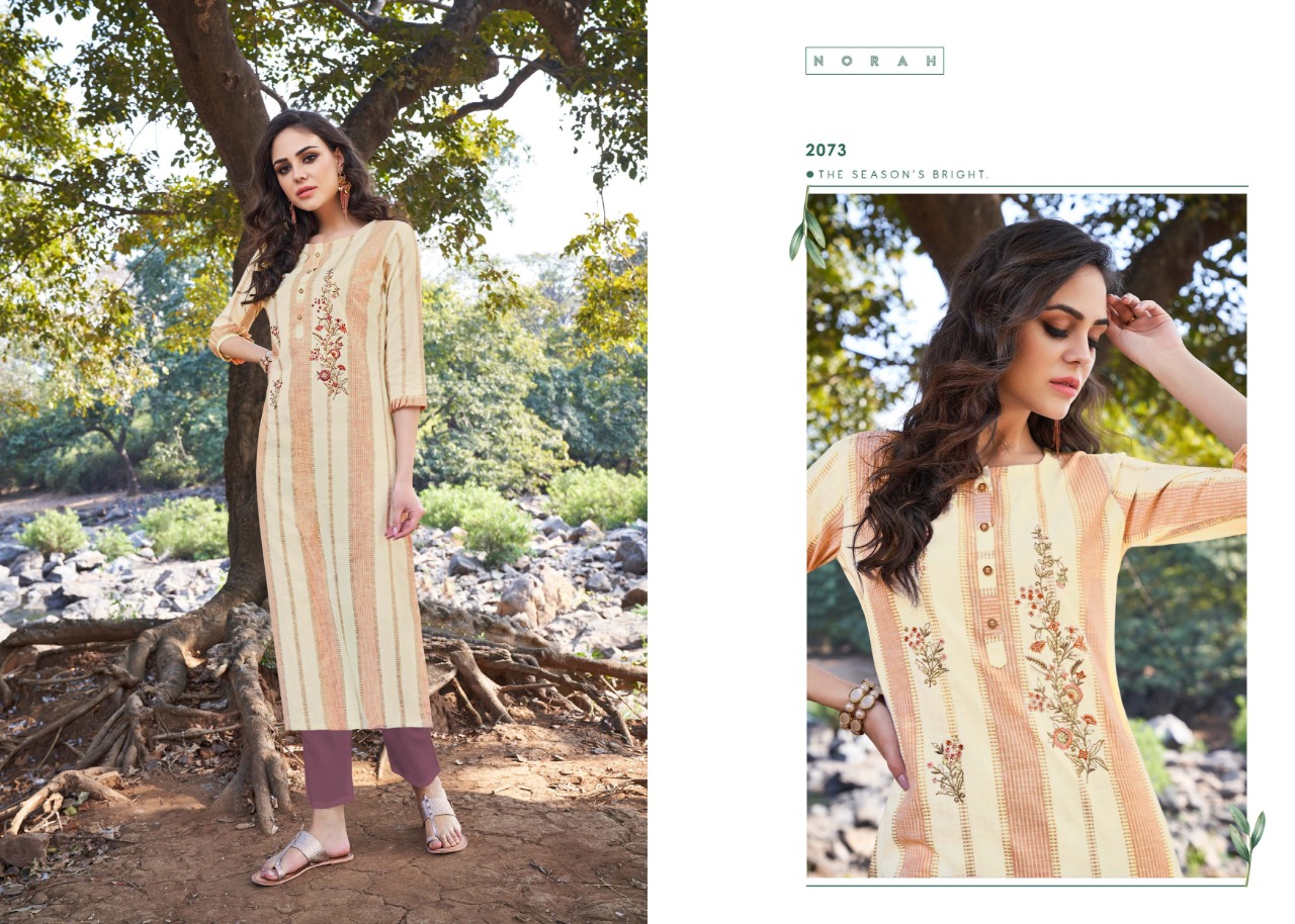 tunic house nature cotton authentic fabric kurti catalog