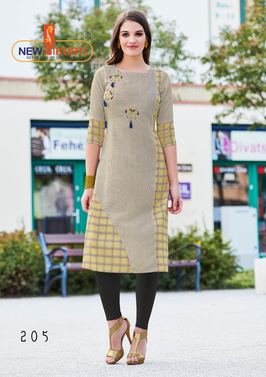 tunic house navika rayon decent look kurti catalog