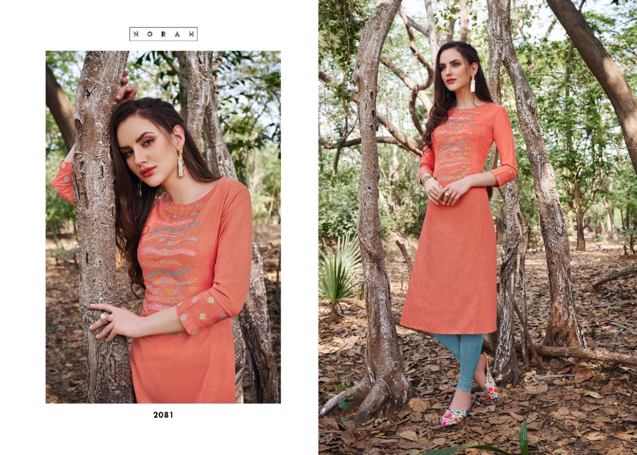 tunic house neptune rayon classic trendy look kurti catalog