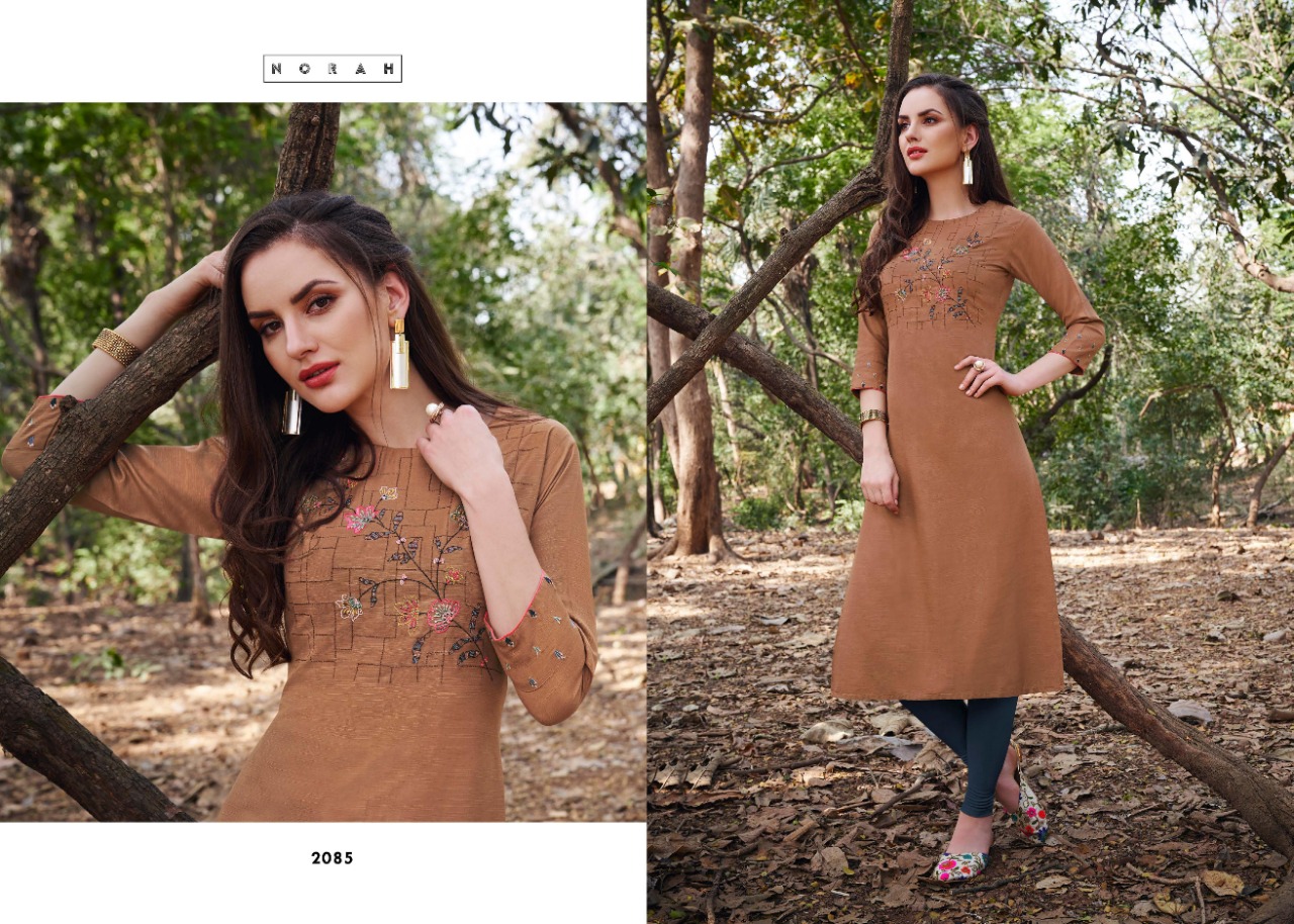 tunic house neptune rayon classic trendy look kurti catalog