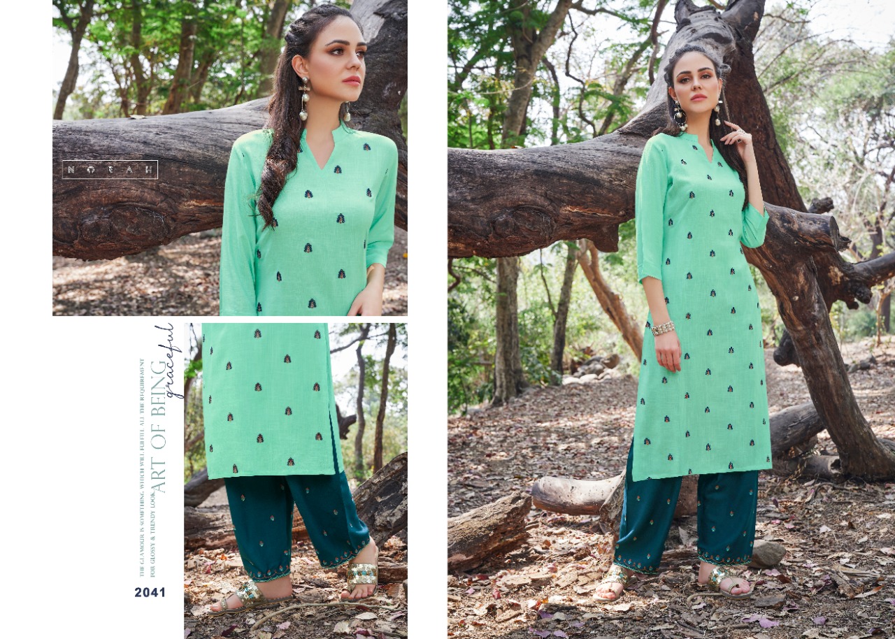 tunic house nirvi with plazo rayon elegant kurti  catalog