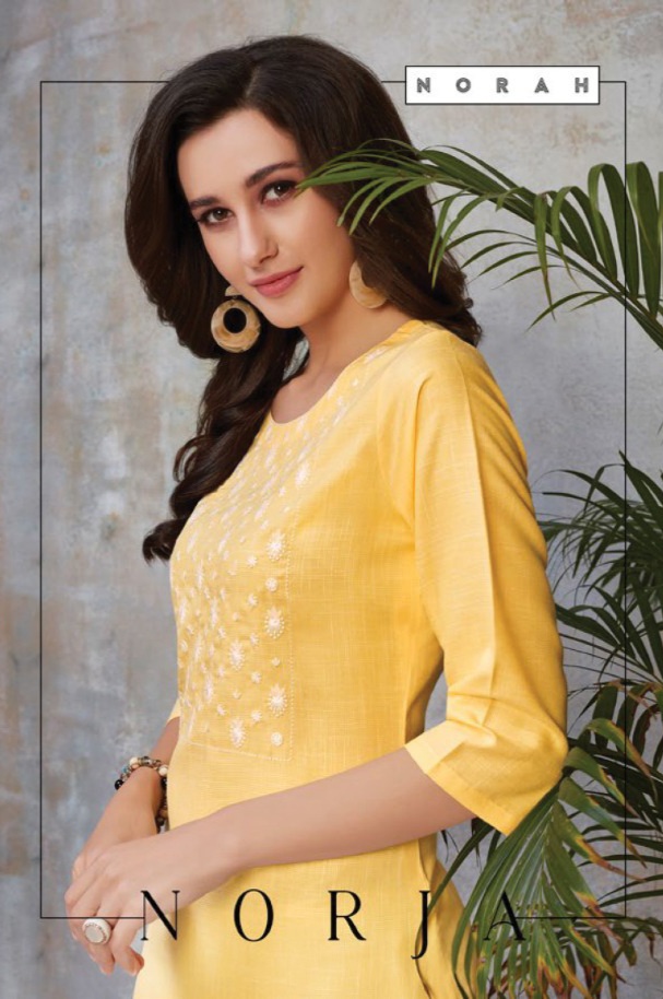 tunic house norja rayon graceful look kurti catalog