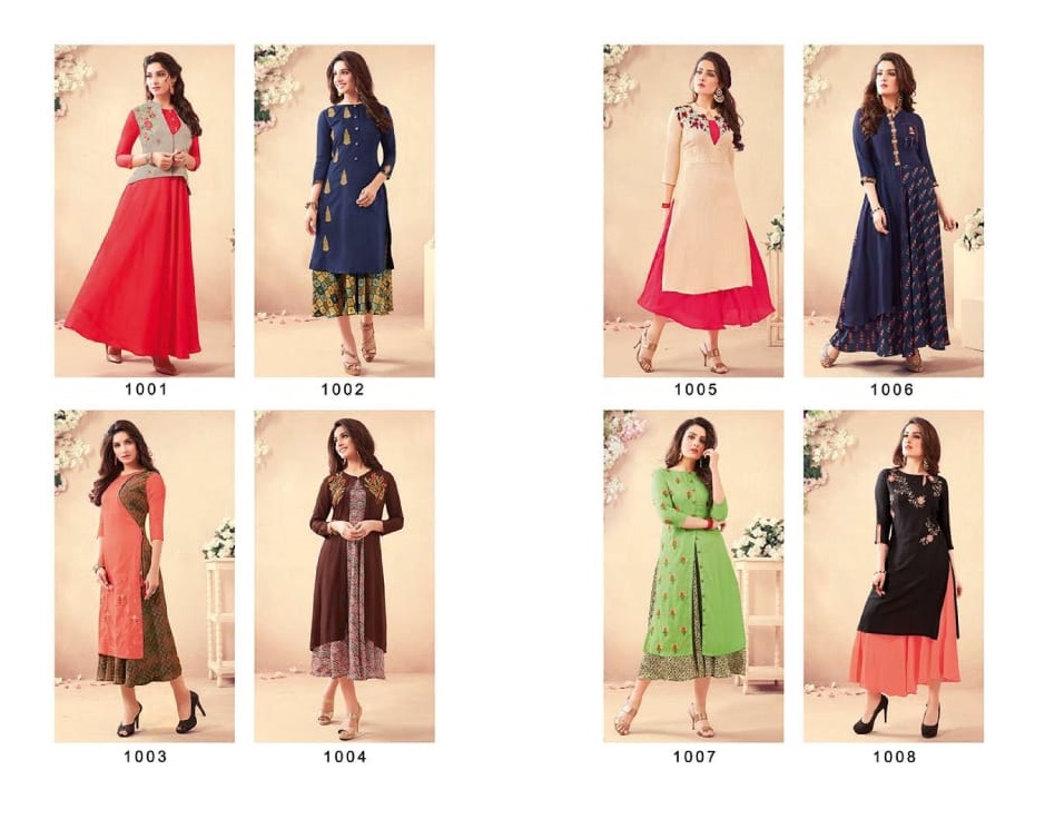 tunic house sp vol 2 gorgeous look kurti catalog