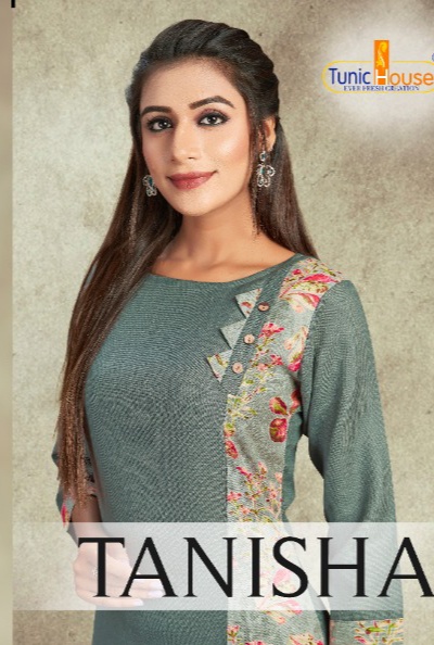 tunic house tanisha cotton innovative style kurti catalog