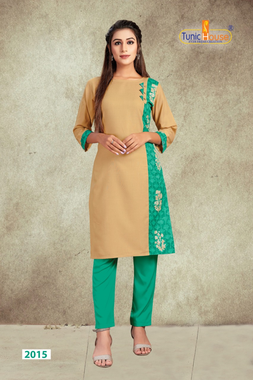 tunic house tanisha cotton innovative style kurti catalog