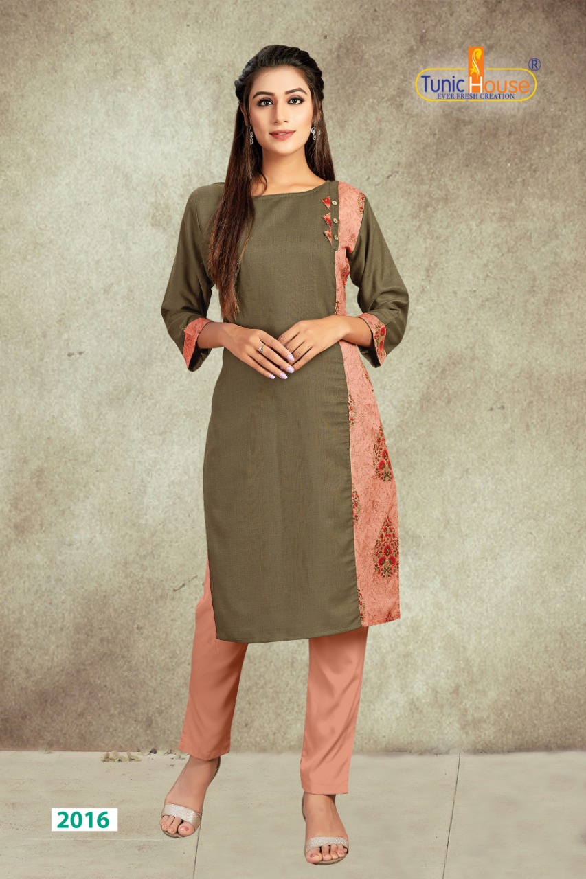 tunic house tanisha cotton innovative style kurti catalog