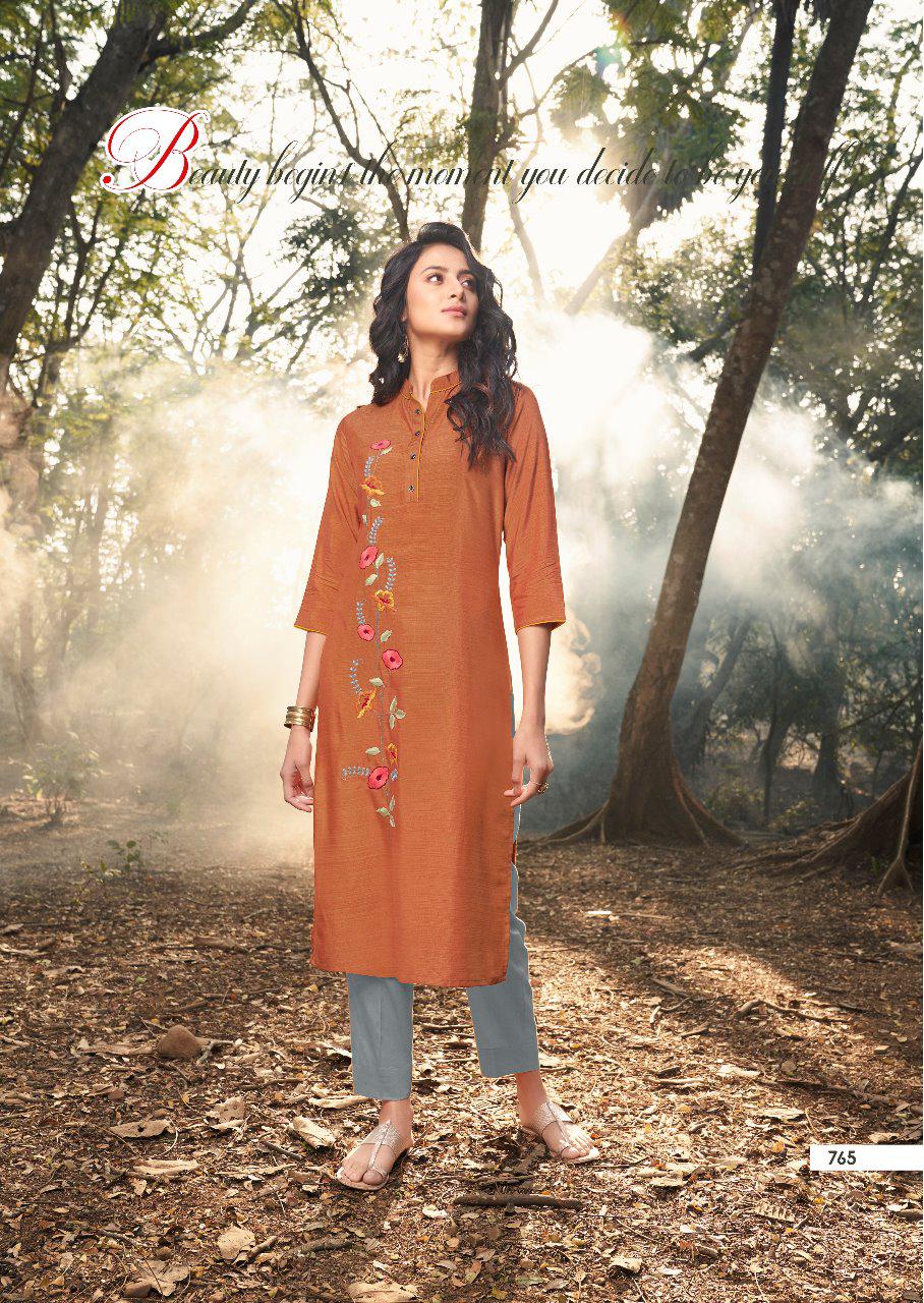 vink california  viscose classic trendy look kurti catalog