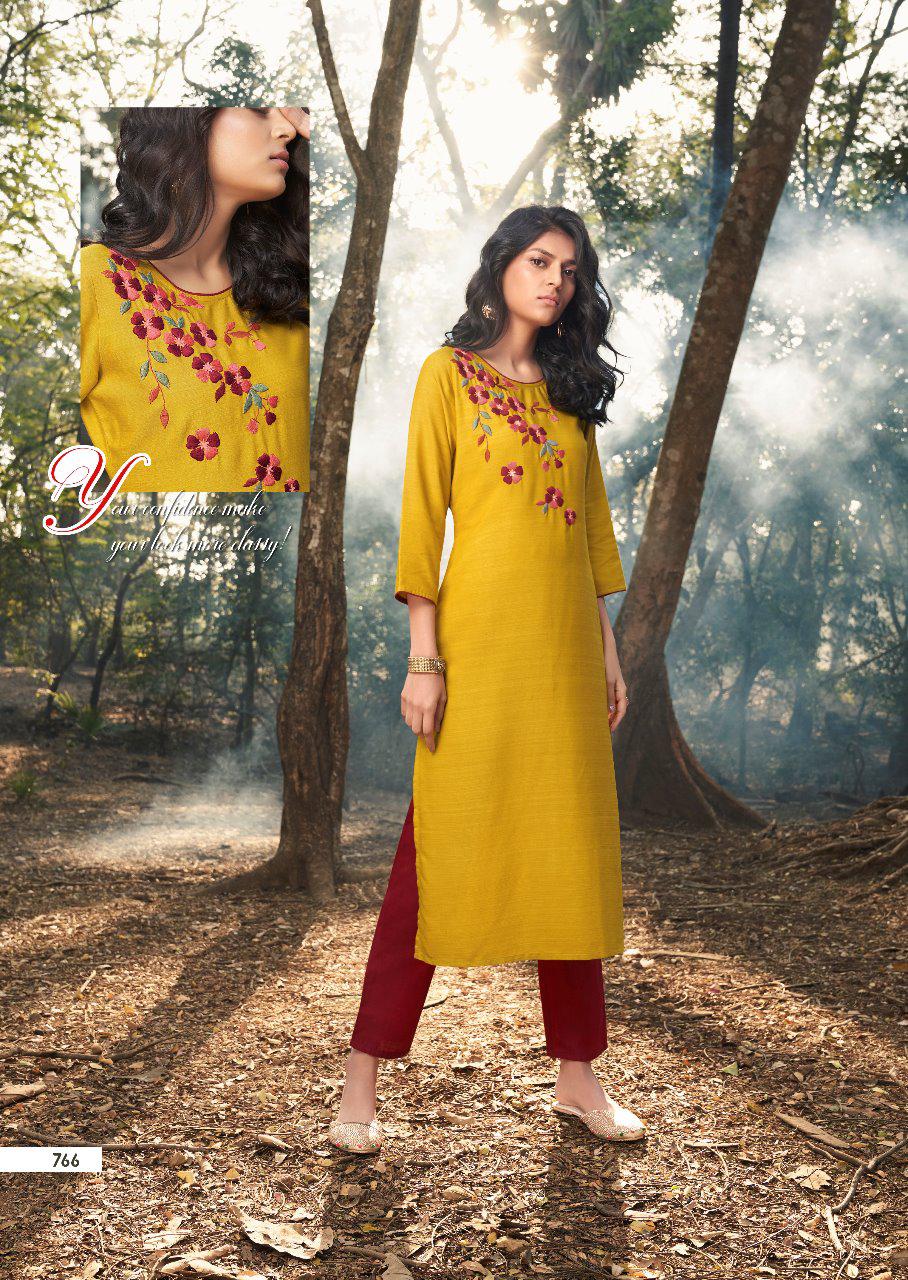 vink california  viscose classic trendy look kurti catalog