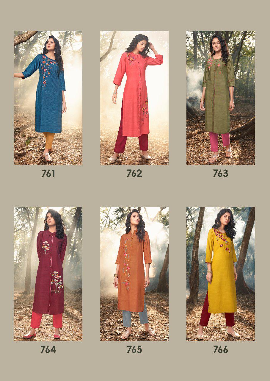 vink california  viscose classic trendy look kurti catalog