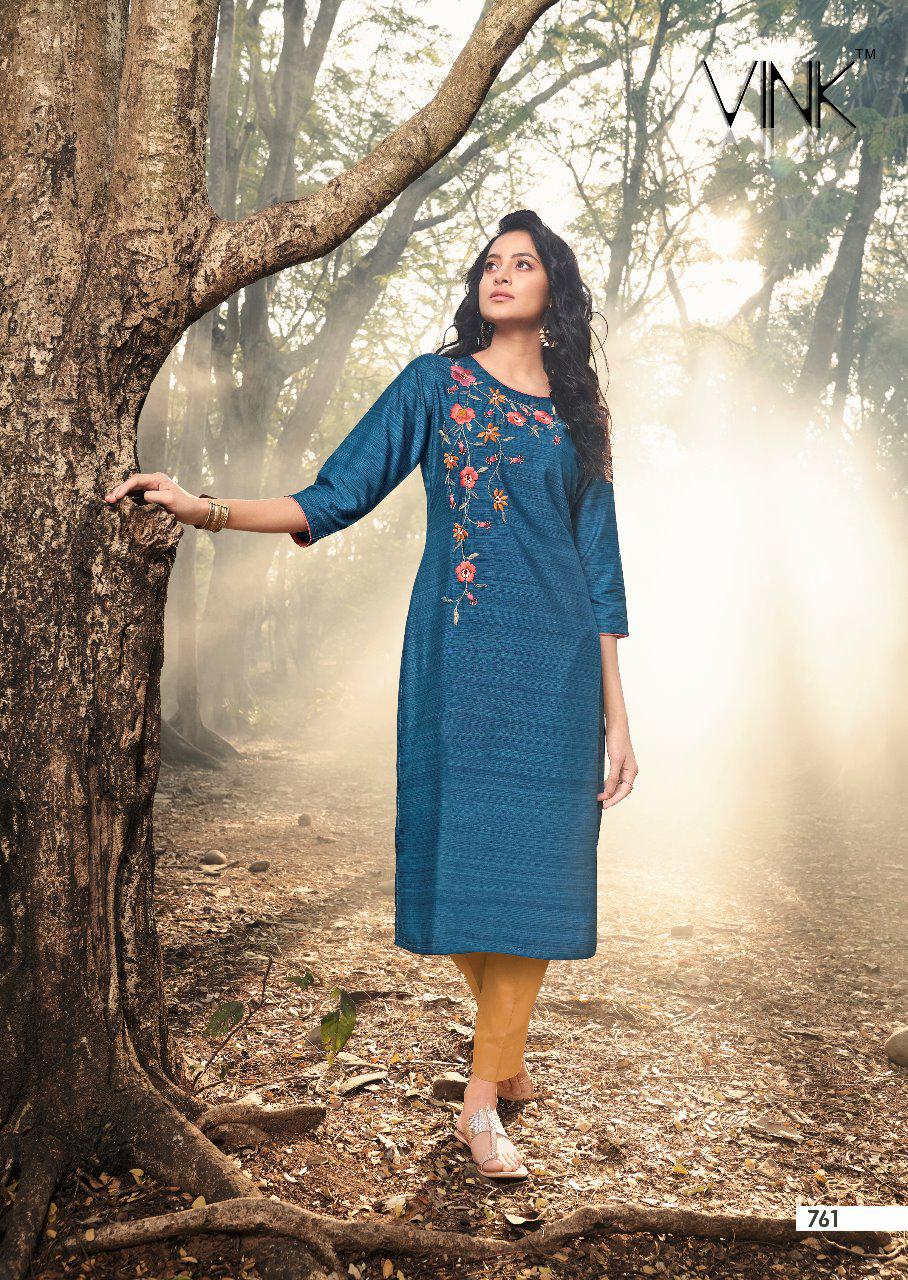 vink california  viscose classic trendy look kurti catalog