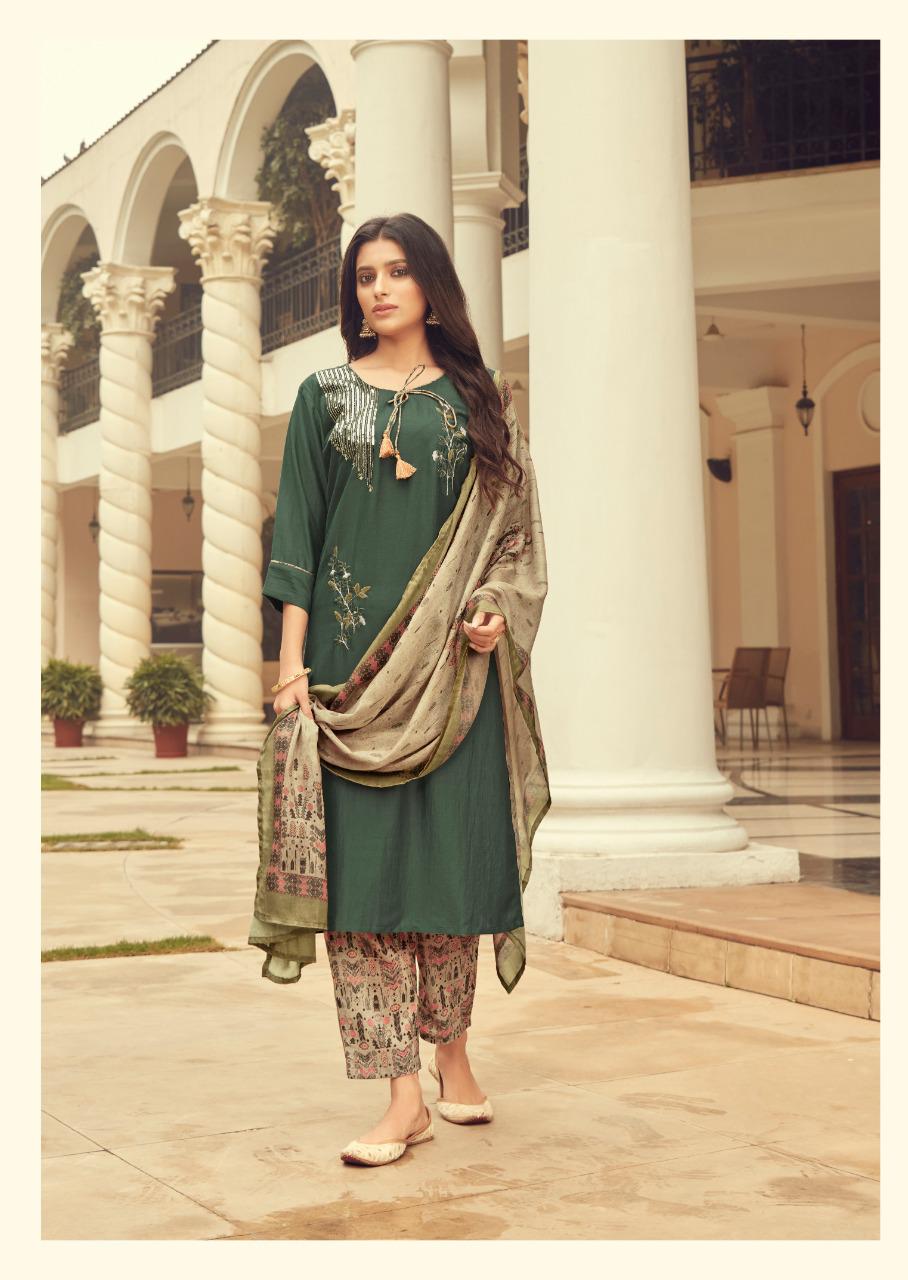 vink dreams viscos classic trendy look kurti bottom with mal dupatta catalog