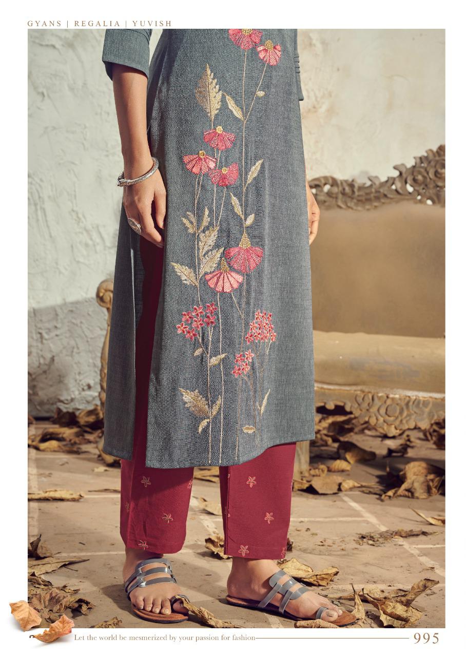 vink venice vol 10 viscose new and modern style kurti with pants catalog