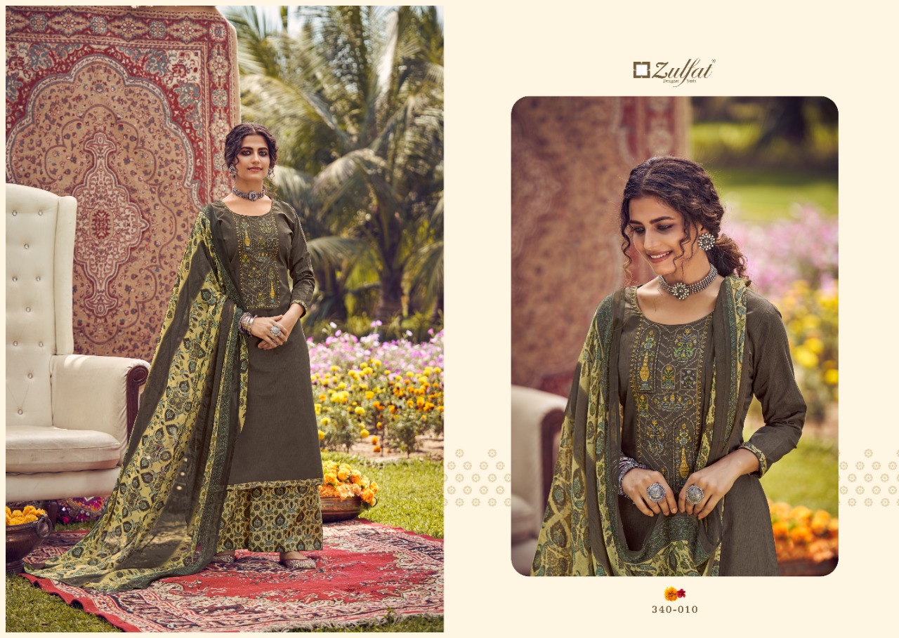 zulfat designer suit jashn e patiala cotton elegant salwar suit catalog