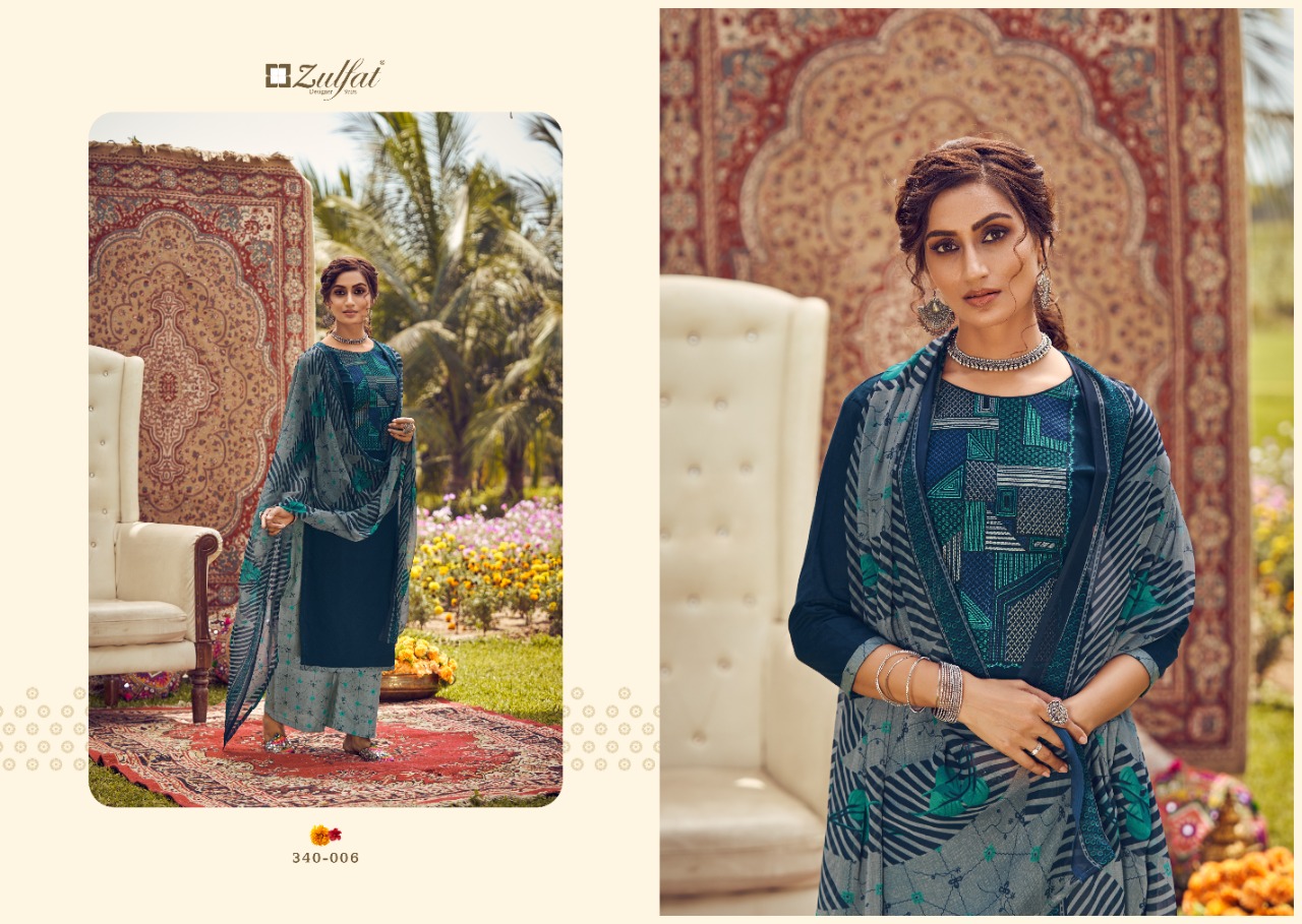 zulfat designer suit jashn e patiala cotton elegant salwar suit catalog