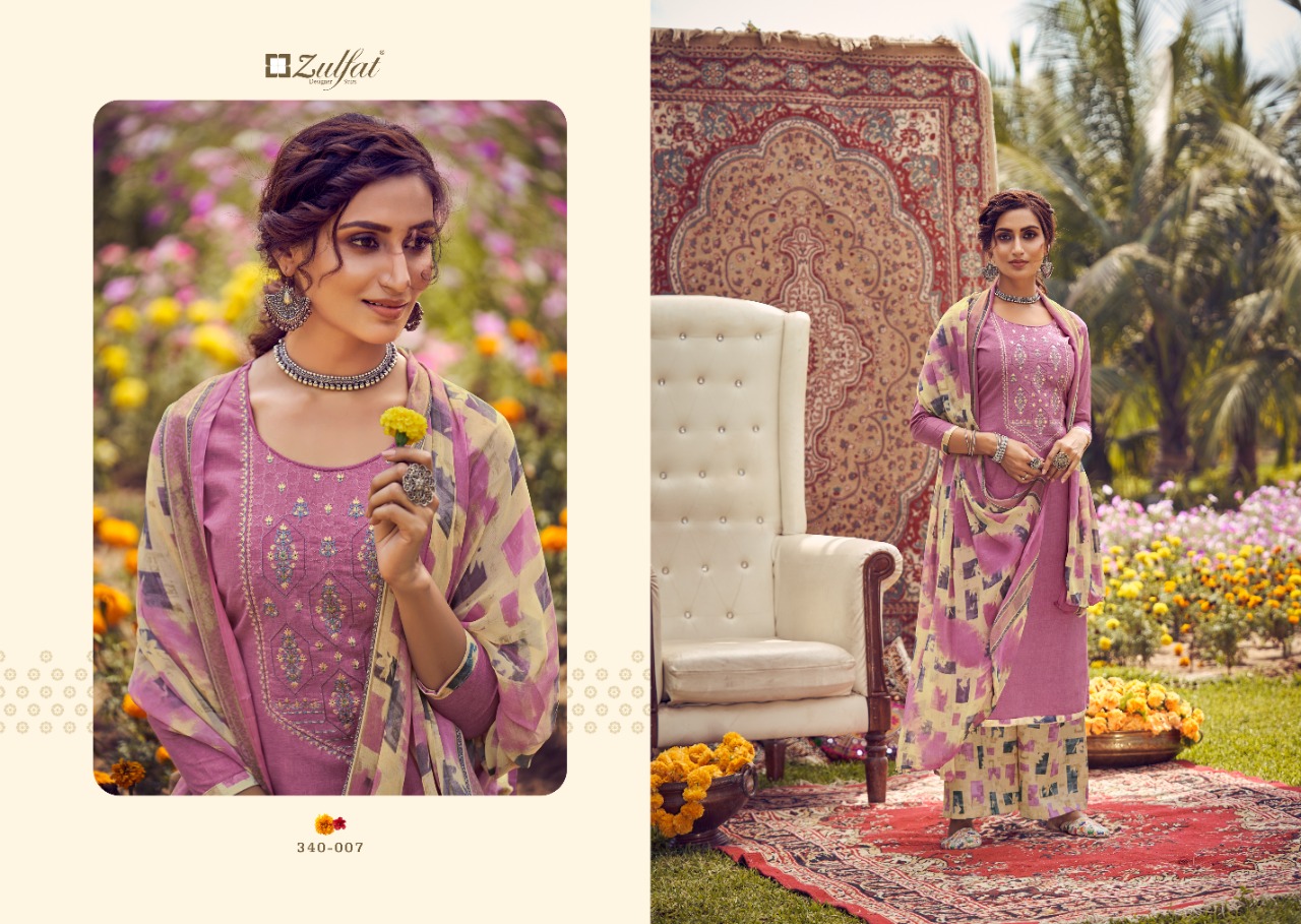 zulfat designer suit jashn e patiala cotton elegant salwar suit catalog