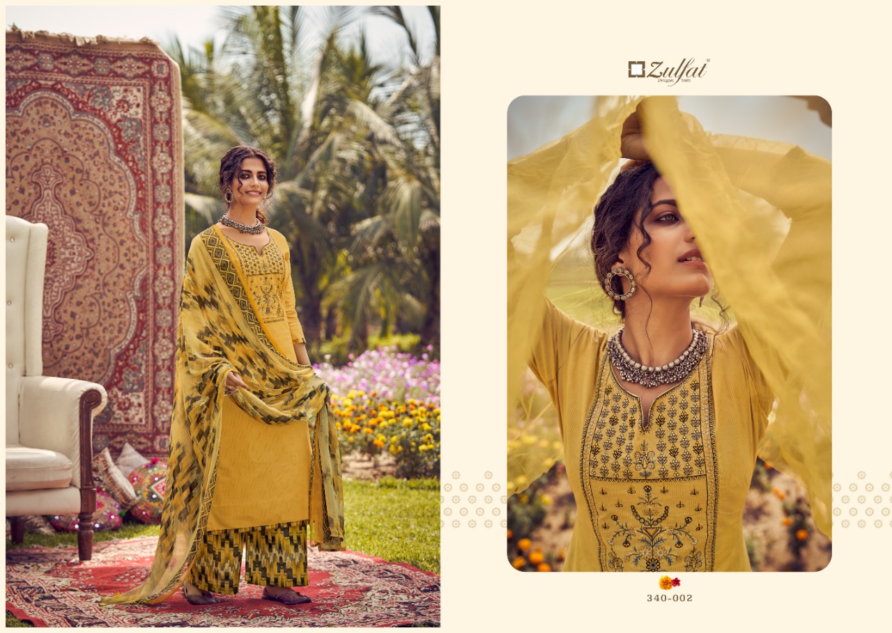 zulfat designer suit jashn e patiala cotton elegant salwar suit catalog