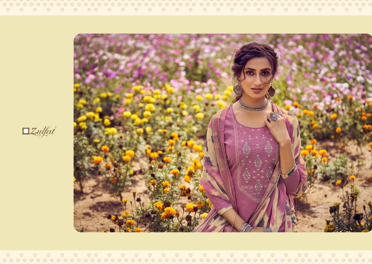 zulfat designer suit jashn e patiala cotton elegant salwar suit catalog